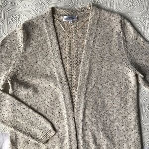 Northern Reflections Neutral Cardigan Size Small